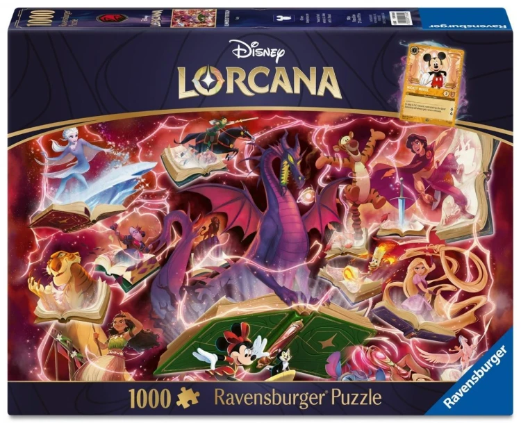 Puzzle 2D: Lorcana Ruby 1000el, Ravensburger