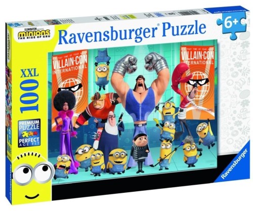 Puzzle 100 Minionki 2 XXL, Ravensburger