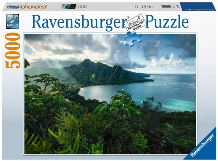 Puzzle 5000 Hawajski punkt widokowy, Ravensburger
