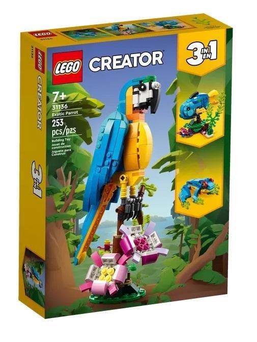 LEGO(R) CREATOR 31136 Egzotyczna papuga, LEGO(R)