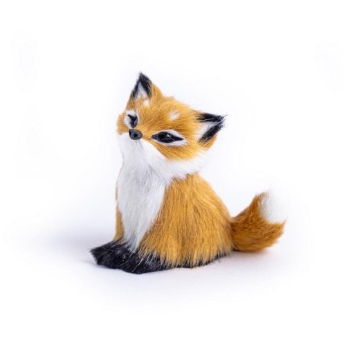 Lisek deko jasny brąz 7cm, Dalprint