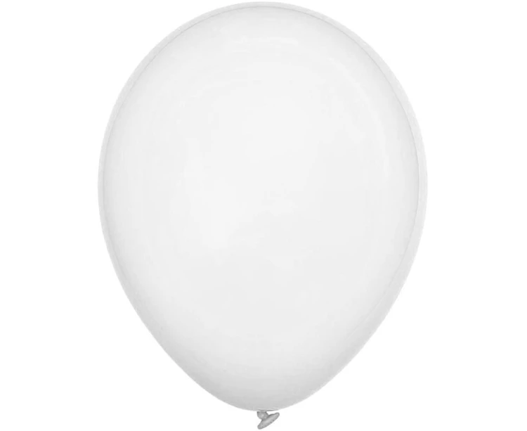 Balony Decomex pastel White 100szt