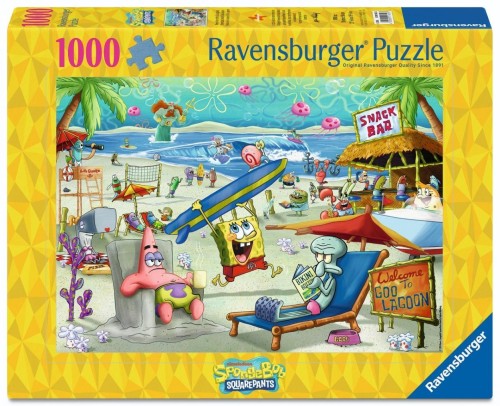 Puzzle 1000 Spongebob, Ravensburger