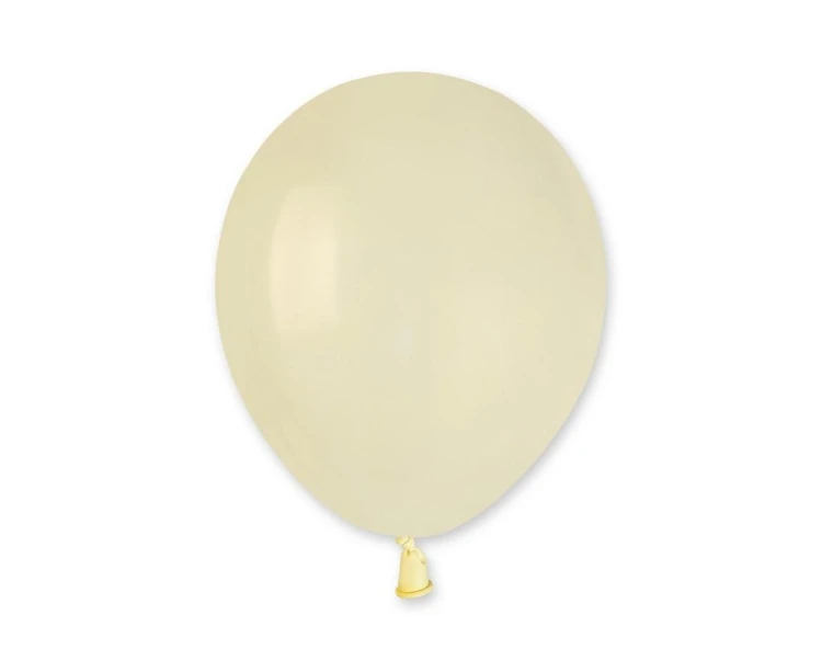 Balony pastel kość słoniowa 12,5cm 100szt