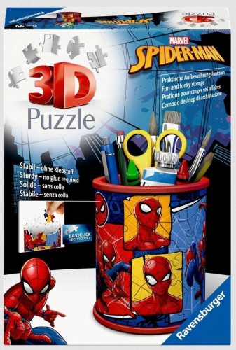 Puzzle 3D Przybornik Spiderman, Ravensburger