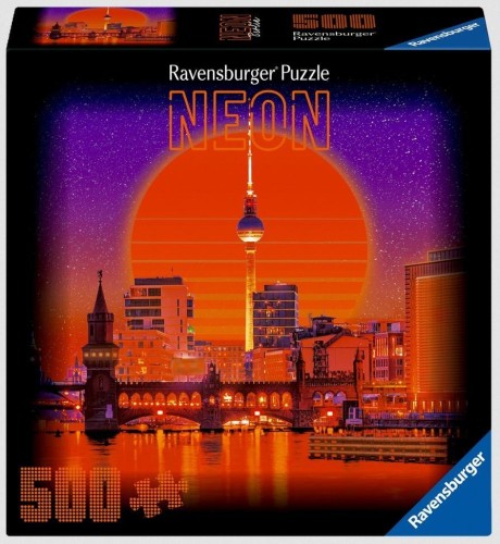 Puzzle 2D 500 Neon Berlin, Ravensburger