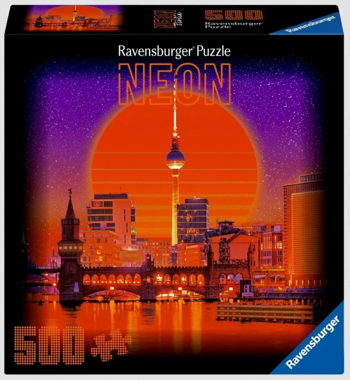 Puzzle 2D 500 Neon Berlin, Ravensburger