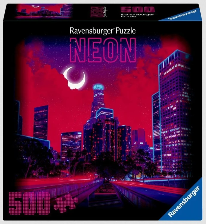 Puzzle 2D 500 Neon Las Vegas, Ravensburger