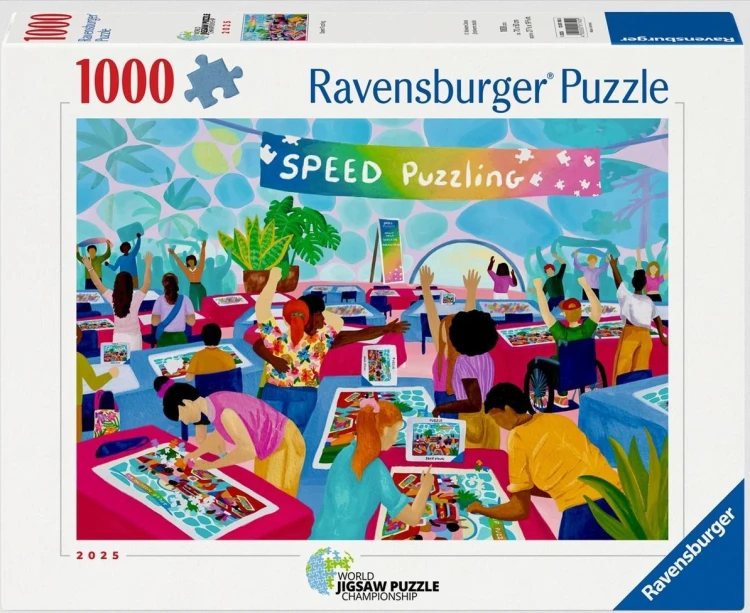 Puzzle 2D 1000 Speed puzzling, Ravensburger