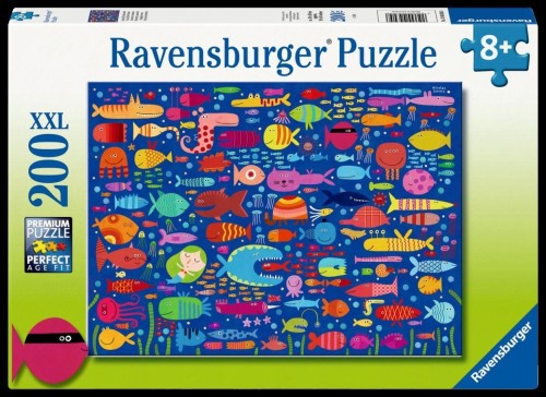 Puzzle 2D 200 Rybki, Ravensburger