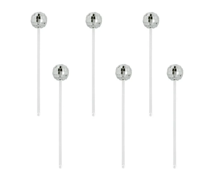 Mieszadełko Disco ball 20cm 6szt