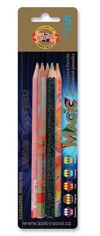 Kredka gruba 3406 Magic 5szt, Koh-I-Noor