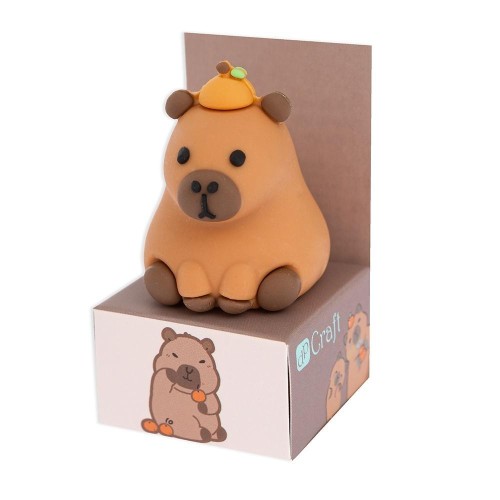 Gumka do mazania 3D Kapibara pomarańcza