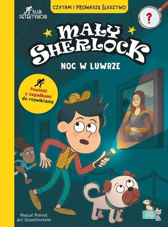 Mały Scherlock. Noc w Luwrze, Prevot Pascal