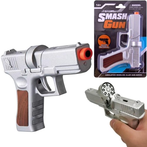 Pistolet na spłonkę metalowy, Trifox