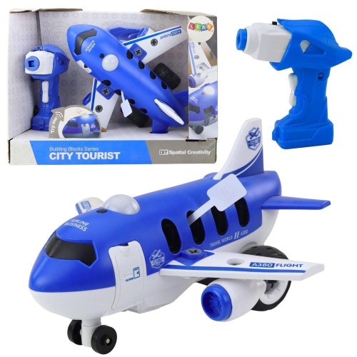 Samolot R/C do skręcania, Leantoys