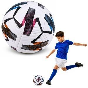 Piłka nożna 22cm r.5, Leantoys