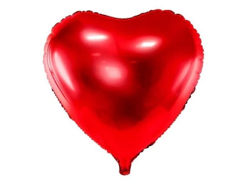 Balon foliowy Serce 61cm czerwony