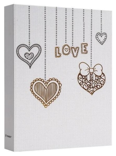 Fotoalbum kieszeniowy zgrzewany Hearts 1, Fandy