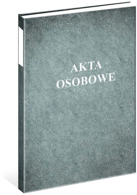 Teczka akt osobowych A4 oklejana szara (5szt)
