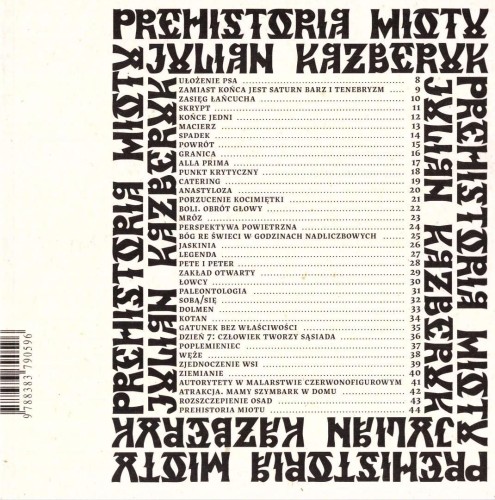 Prehistoria miotu, Julian Kazberuk