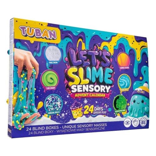 Kalendarz Adwentowy Let's Slime, Tuban