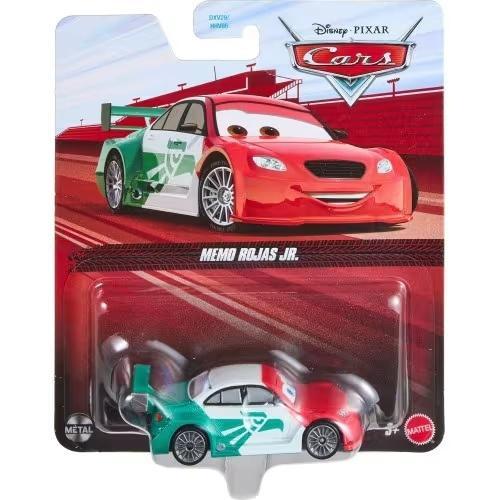 Cars Auta Memo Rojas Jr., Mattel