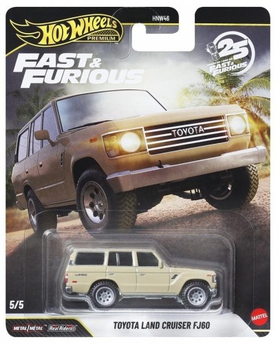 Hot Wheels Premium Szybcy i wściekli JHW76, Mattel