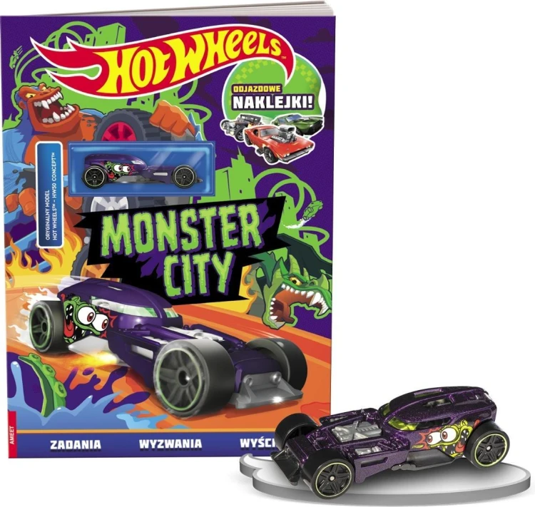 Mattel Hot Wheels. Monster city, praca zbiorowa