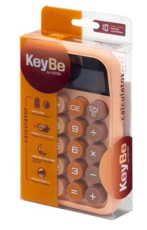 Kalkulator biurkowy 10-cyfrowy Choco Line, KeyBe