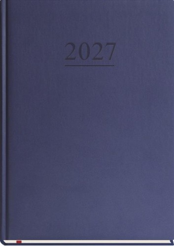 Terminarz 2027 A4 tygodniowy uniwersalny granat