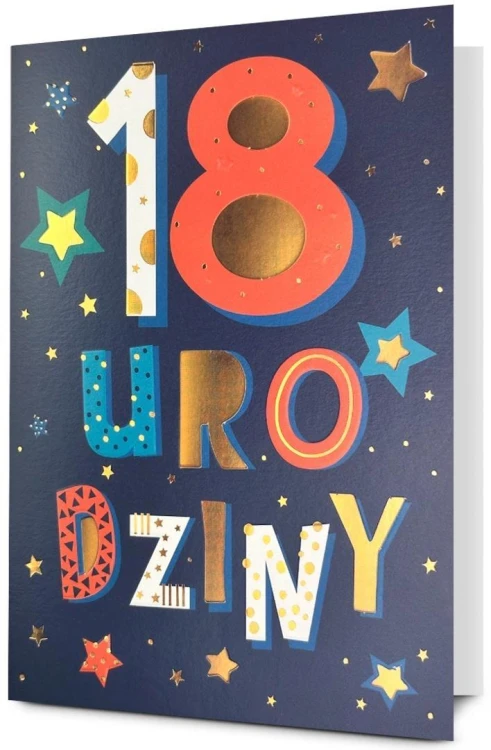 Karnet B6 Urodziny