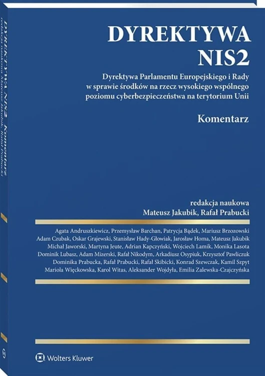 Dyrektywa NIS2. Komentarz, praca zbiorowa