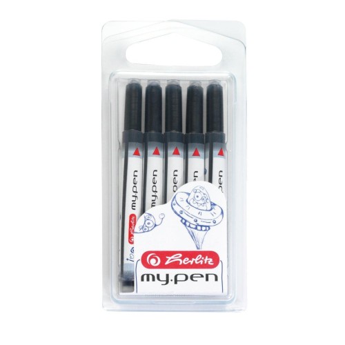 Naboje do pióra My.pen niebieskie, HERLITZ