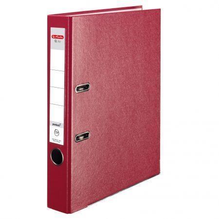 Segregator A4 5cm PP czerwony Q file, HERLITZ