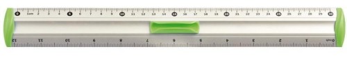 Linijka aluminiowa 30cm BL040-ZC, Tetis