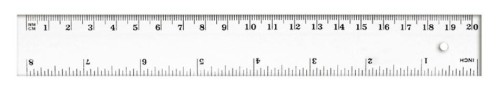 Linijka 20cm BL002-B, Tetis