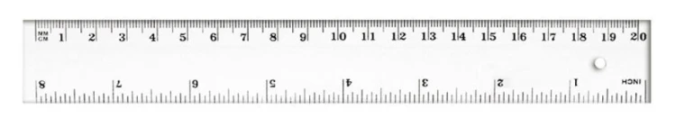 Linijka 20cm BL002-B, Tetis