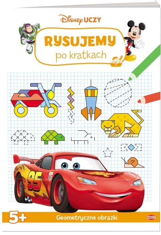 Disney Uczy. Rysujemy po kratkach, praca zbiorowa