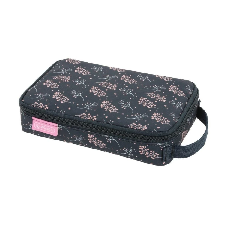 Piórnik kosmetyczka etui 2 GO Blossom, HERLITZ