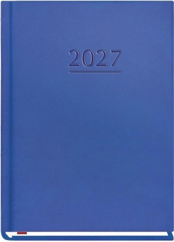 Terminarz 2027 A6 tygodniowy Ola niebieski