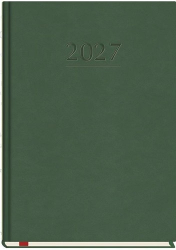 Terminarz 2027 A5 tygodniowy Popularny zieleń