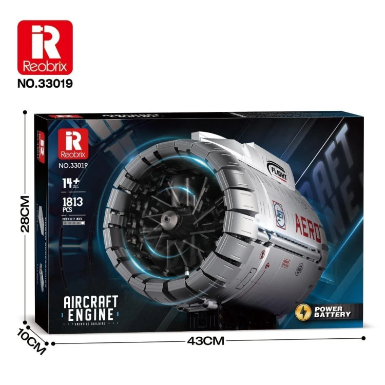 Klocki Turbofan Engine 1813el, Reobrix