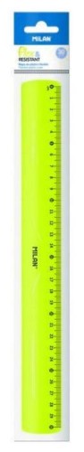 Linijka 30 cm żółta MILAN, MILAN
