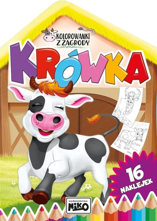 Kolorowanki z zagrody. Krówka, Artur Rajch