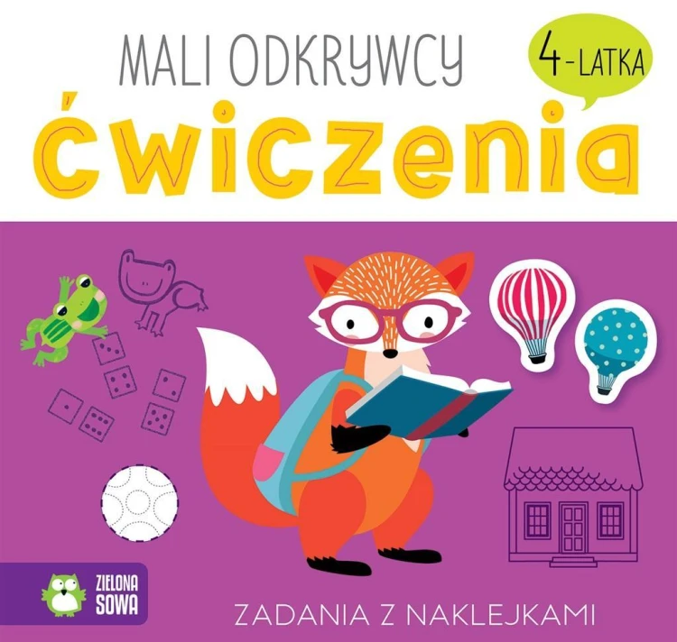 Mali odkrywcy. Ćwiczenia 4-latka, Justyna Tkocz