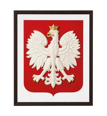 Godło RP odlew kompozytowy w ramce ADAMIGO