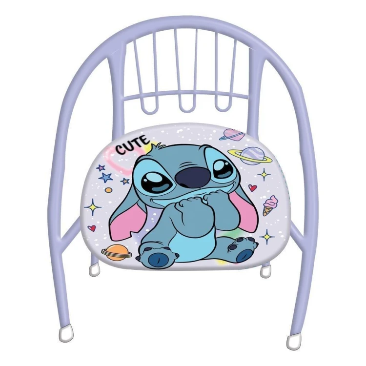 Krzesełko dziecięce metalowe Lilo&Stitch