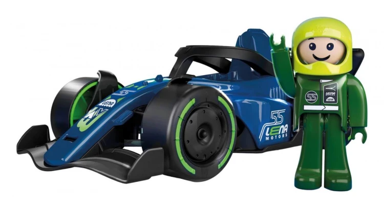 Wyścigówka bolid Formuła z figurką 21cm, Lena