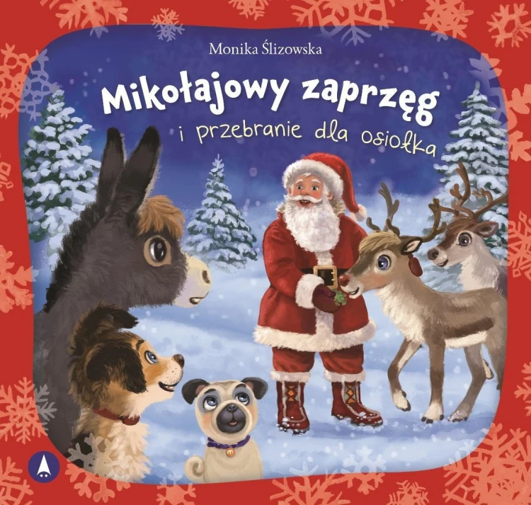 Mikołajowy zaprzęg i przebranie dla osiołka